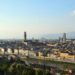 Explore the stunning skyline of Florence featuring the Florence Cathedral and surrounding historic architecture.